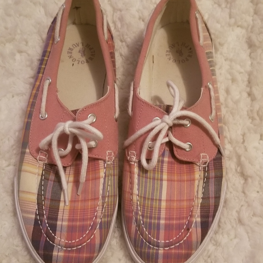Women's Size 11 Ralph Lauren Canvas shoes